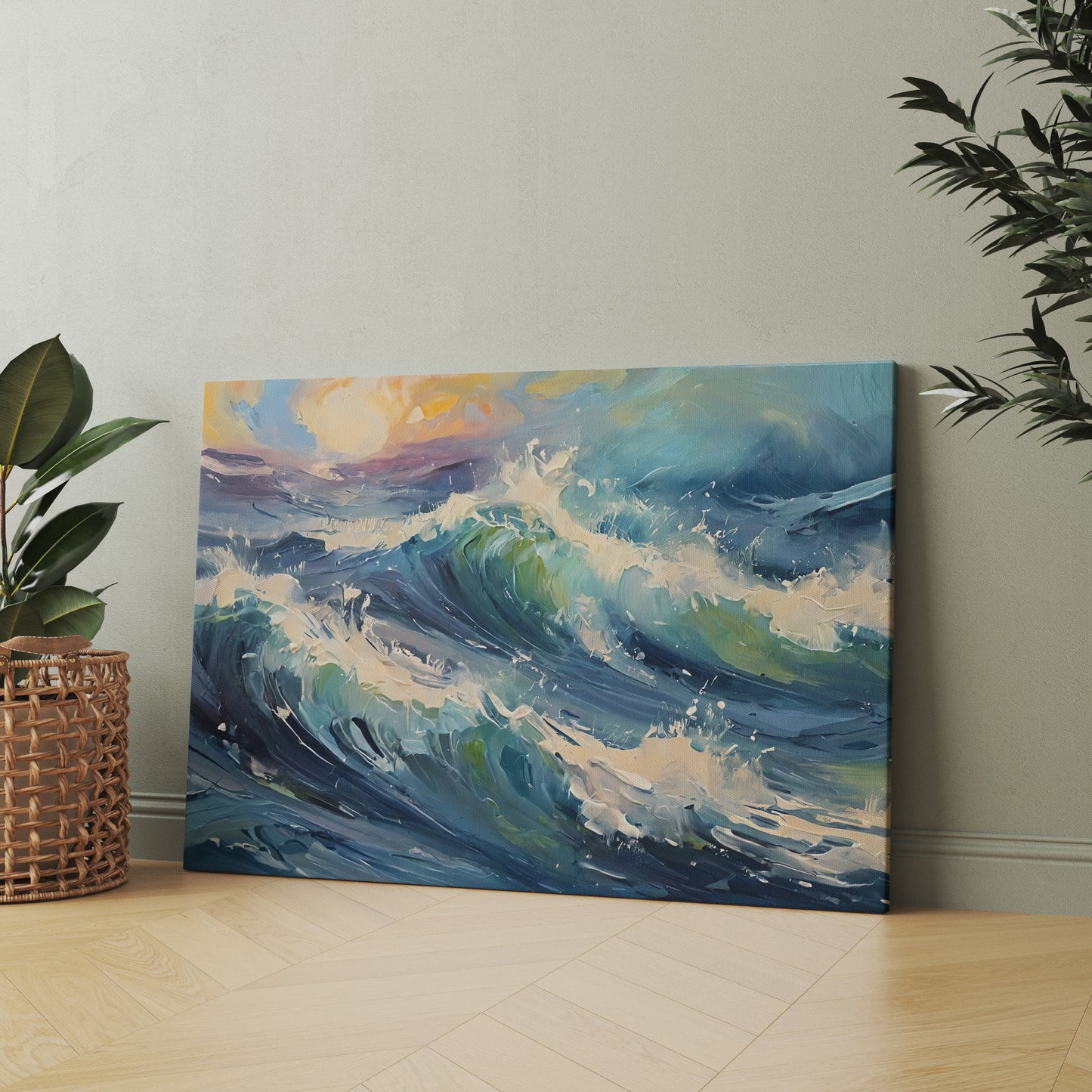 Oceanic Reverie - Canvas Wall Art