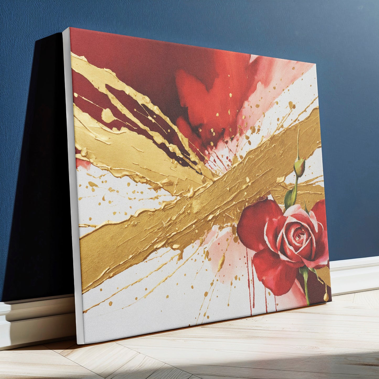 Golden Euphoria - Canvas Wall Art