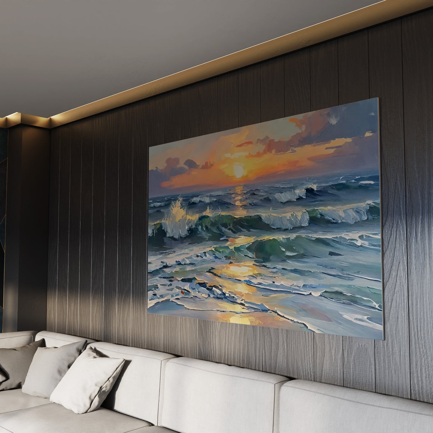 Ocean's Elegance - Canvas Wall Art