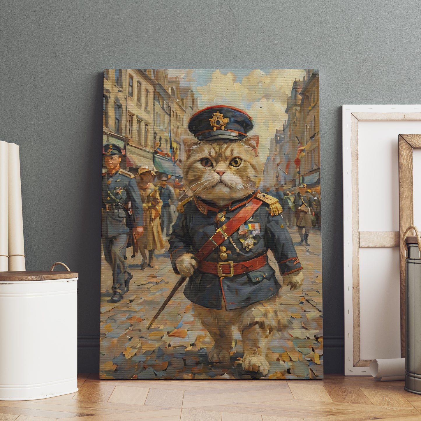 Majestic March - Oljemålningstryck