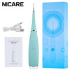 NICARE Portable Electric Sonic Dental Scaler Tooth Calculus Remove Teeth Stains Tartar Dentist Whiten Teeth Cleaner Oral Hygiene