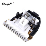 Men's Hair Clipper Replacement Blades Electric Cutting Machine Rechargeable Low Noise Hairdress with LED Display Clippers 45