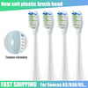 New Replacement Toothbrush Heads For Soocas X1 X3U X5 V1 Sonic Electric Tooth Brush Dupont Soft Bristles Tongue Cleaning Nozzle