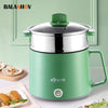 Multifunction Cooking Machine Non-stick Pan Electric Rice Cooker Stainless Steel Cook Pot Household Dormitory Hot Pot 1-2 People