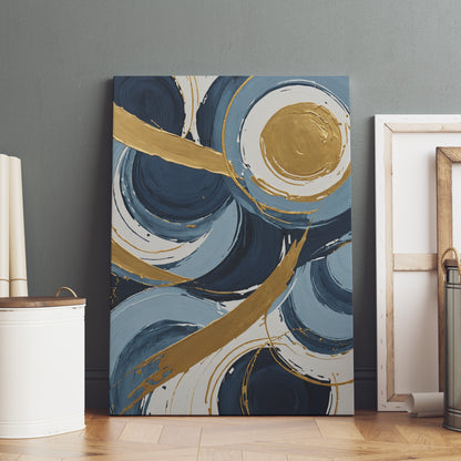 Celestial Harmony - Abstrakt Swirl Print