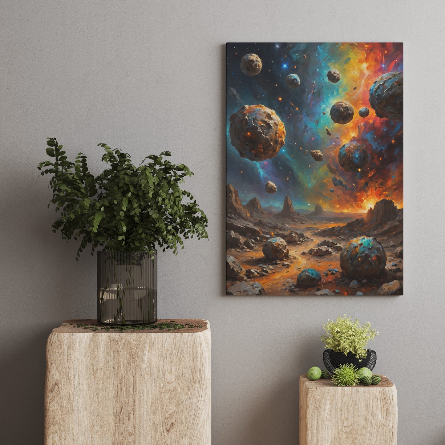 Emergence - Abstract Cosmic Wall Art