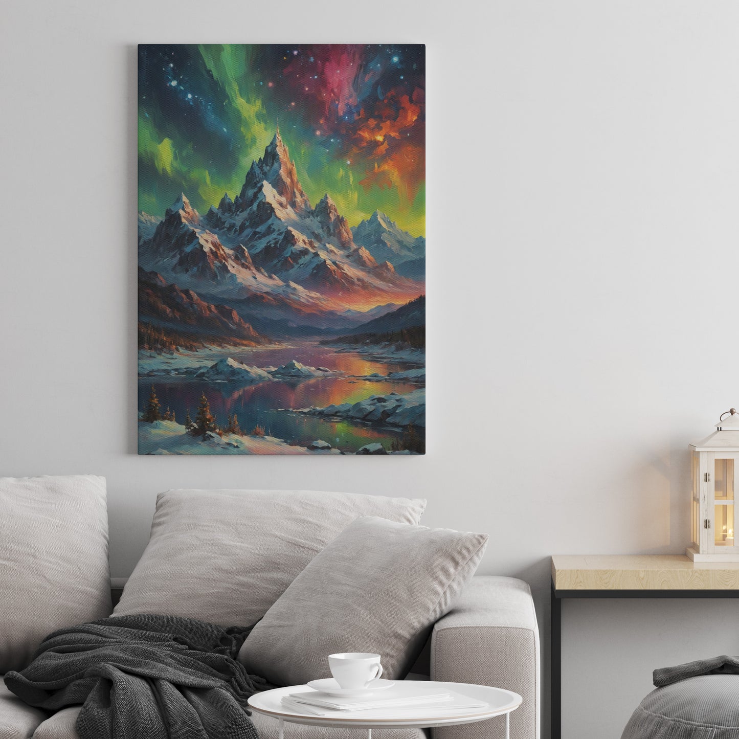 Planetary  Symphony - Abstract Cosmic Wall Art