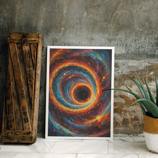 Singularity - Abstract Cosmic Wall Art