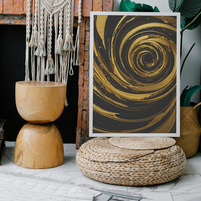 Celestial Vortex - Abstrakt Swirl Print