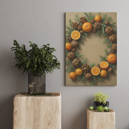 Harvest Harmony - Christmas Themed Art Print