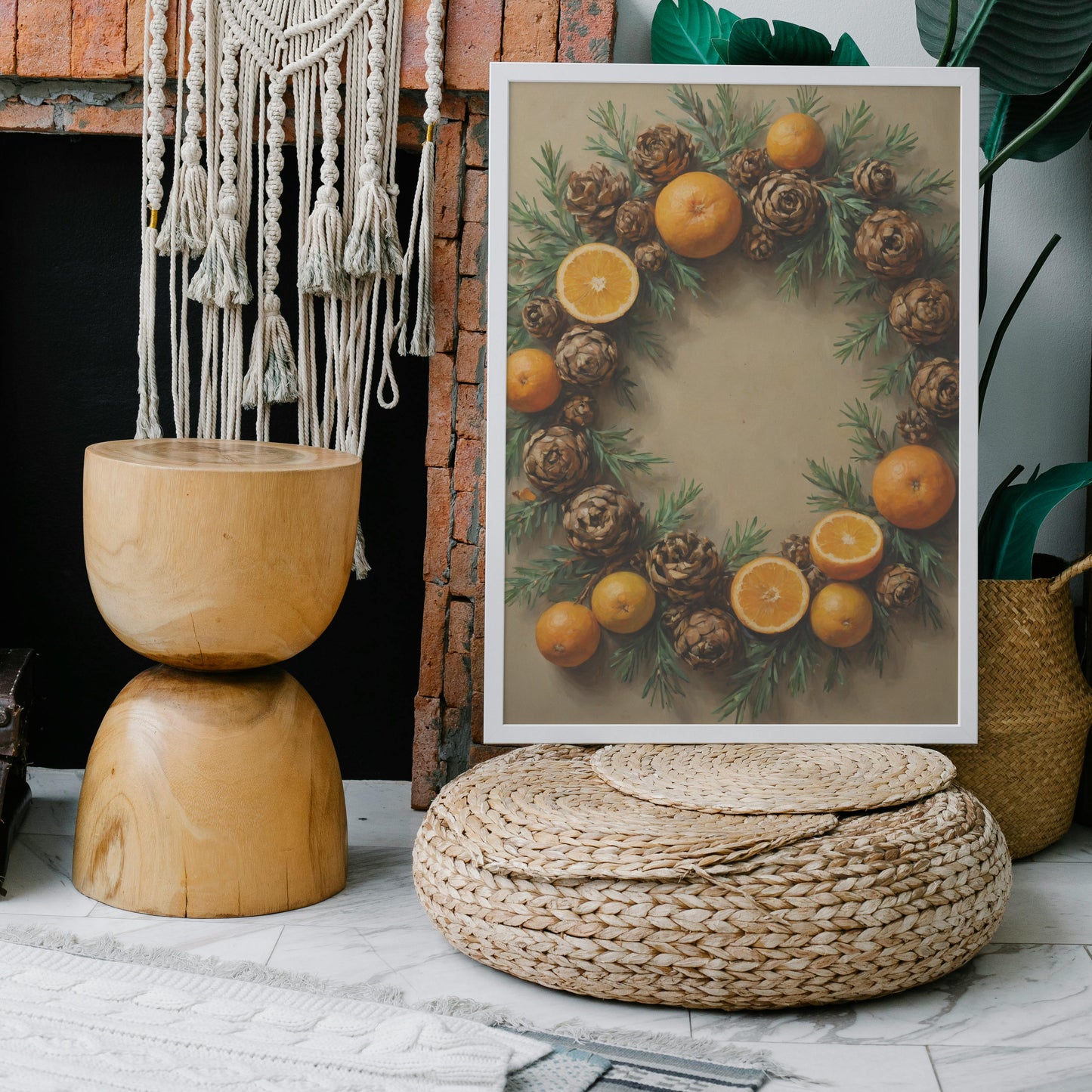 Harvest Harmony - Christmas Themed Art Print