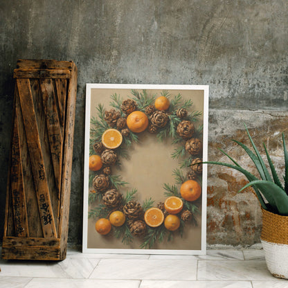 Harvest Harmony - Christmas Themed Art Print