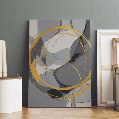 Ethereal Harmony - Abstract Swirl Print