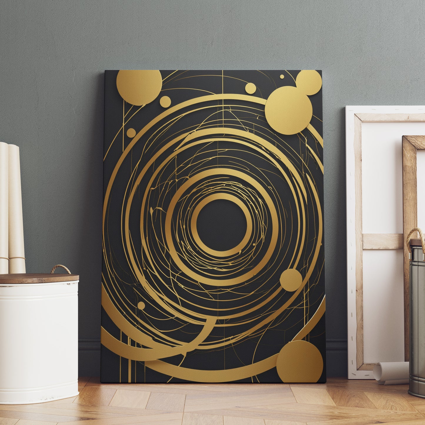 Celestial Harmony - Abstrakt Swirl Print