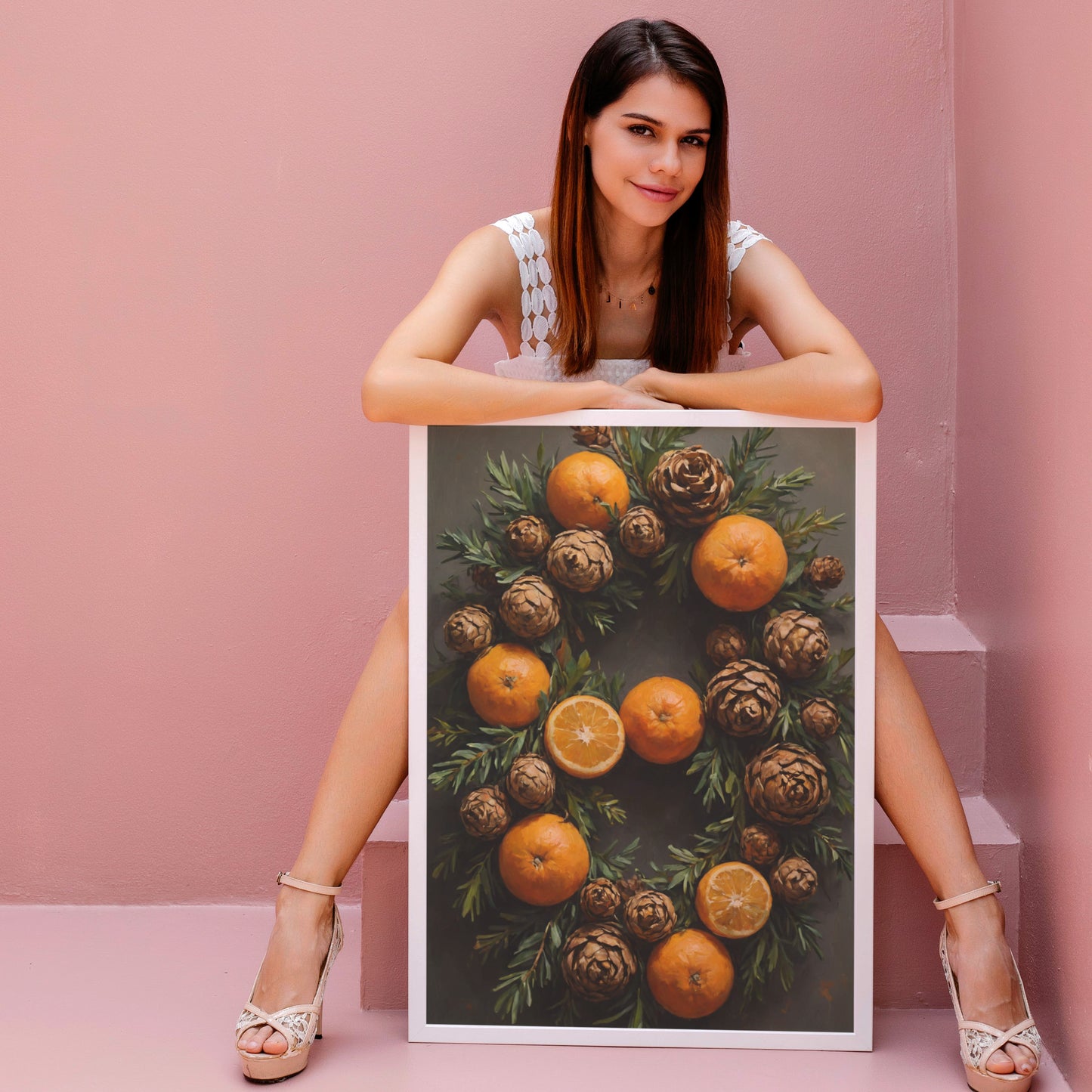 Harvest Harmony - Christmas Themed Art Print