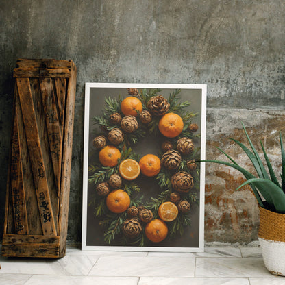 Harvest Harmony - Christmas Themed Art Print