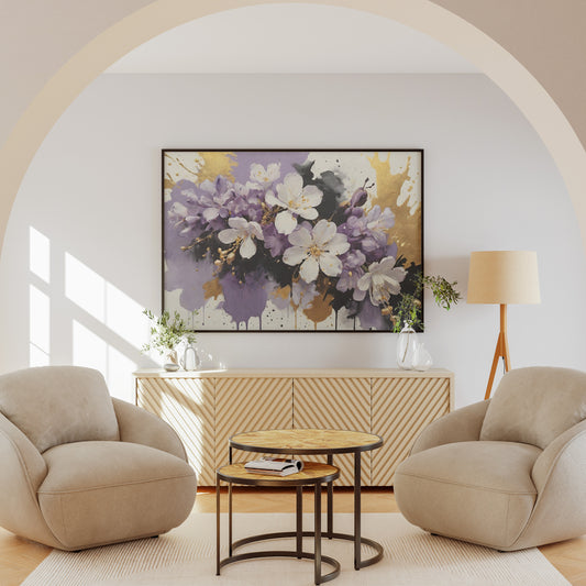 Opulent Bouquet - Abstract Floral Art