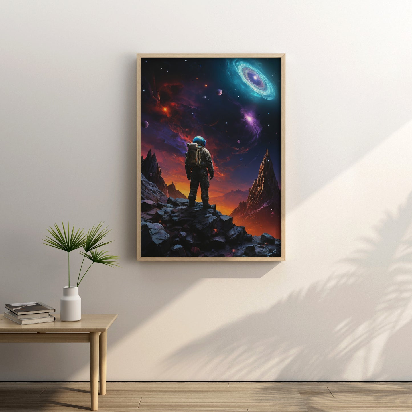 Voyager's Dream - Abstract Cosmic Wall Art