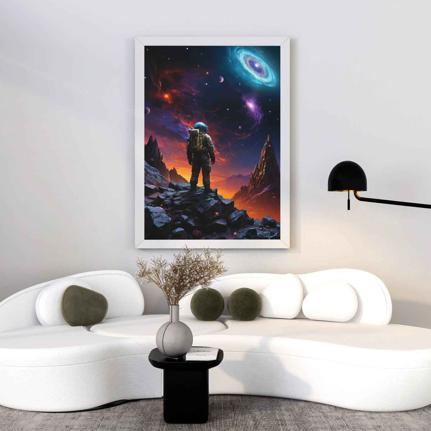 Voyager's Dream - Abstract Cosmic Wall Art