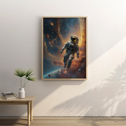 Odyssey - Abstract Cosmic Wall Art