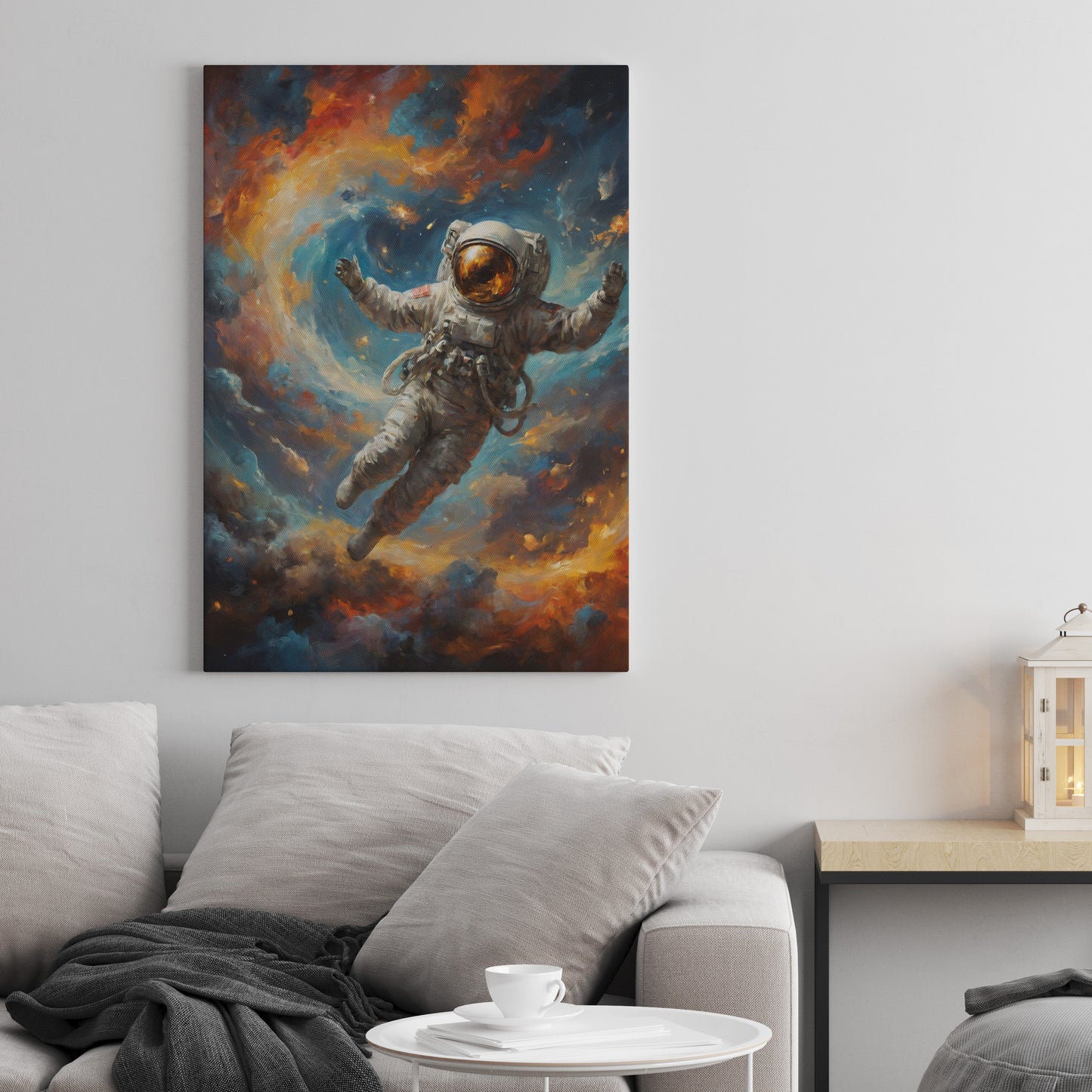 Cosmic Drift - Abstract Cosmic Wall Art