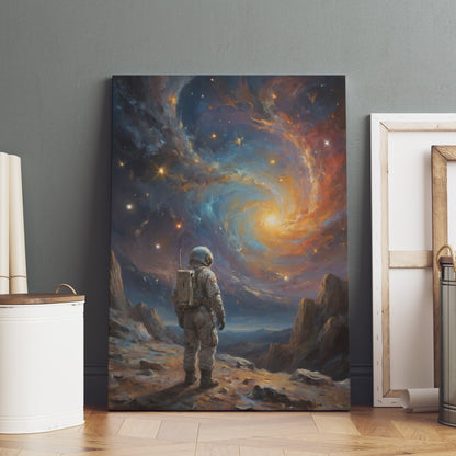 Cosmic Odyssey - Abstract Cosmic Wall Art