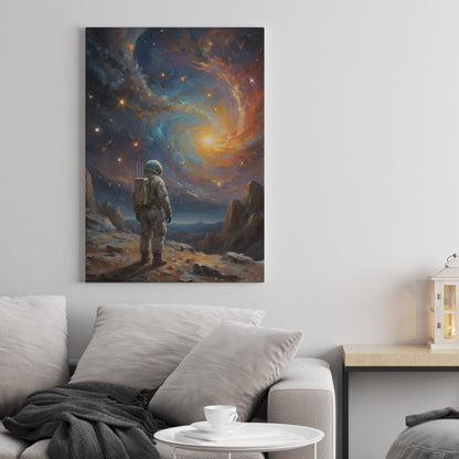 Cosmic Odyssey - Abstract Cosmic Wall Art