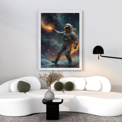 Odyssey - Abstract Cosmic Wall Art