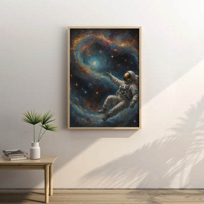 Gravity Drift - Abstract Cosmic Wall Art