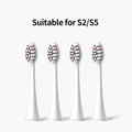 SEAGO Electric Toothbrush Head Replacement Brush Sonic 4PCS Compatible For SG986/SG987/S2/SX/S5 Gum Health Whitening Brush Heads