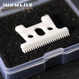 WAHFOX 2PCS/SET Ceramic Movable blade 24 teeth with box Replacement T Blade for Andis D7 D8 SlimLine Pro Li