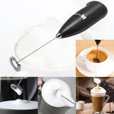 Milk Frother Handheld Foamer Coffee Maker Egg Beater Chocolate/Cappuccino Stirrer Mini Portable Blender Kitchen Whisk Tool