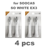 Replacement Toothbrush Heads for Soocas X3/X3U for Mijia T300/500/T100 Soocare EX3/X5 Electric Tooth Brush Nozzles