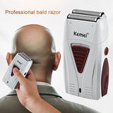 Professional Mini Shaver Floating 2 Blade Rechargeable Electric Razor Wet &amp; Dry for Men Beard Trimmer Shaving Machine KM3382 F43
