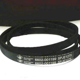 Transmission Drive Belt Rubber Belts for Samsung Drum Washing Machine (6602-001199 5PJE1275) Repair Parts