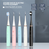 YBLNTEK Electric Toothbrush Ultrasonic Tooth Cleaner Household Dental Cleaning Teeth Whiten Portable Oral Irrigators Oral Care