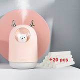 saengQ Electric Humidifier Aroma Air Diffuser Ultrasonic Air Humidifier Essential Oil USB Diffuser Cool Mist Maker For Home