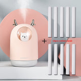 saengQ Electric Humidifier Aroma Air Diffuser Ultrasonic Air Humidifier Essential Oil USB Diffuser Cool Mist Maker For Home