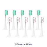 Replacement Brush Heads For xiaomi Mijia T300/T500/T700 Sonic Electric Toothbrush Soft Bristle  Nozzles with Caps Sealed Package