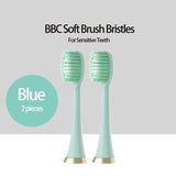 UBALUN Sonic Toothbrush Heads 4 Pieces DoPunt Replacement Toothbrush Head Nozzle Only Suitable for UBALUN UBL X1 Sonic Toothrush