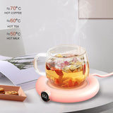 USB Mug Warmer for Coffee Tea Milk Water Drinks Temperatures Electric Beverage Warmer for Home Office Desk Use Christmas Gift