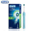 Oral B 3D Electric Toothbrush PRO600 Oral Hygiene Electric Rechargeable Tooth brush Heads Deep Clean 3D White Teeth Brush Head