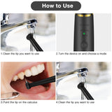 Sonic Electric Dental Tartar Remover Scaler Teeth Whitening Kit Tooth Stain Removal Calculus Cleaner Oral Care Dentist Tool