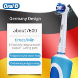 Oral B Vitality Electric Toothbrush Rechargeable 2D Rotating Deep Clean Replacement Brush Head Hygiene Electronic Tooth Brush