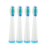 SEAGO Electric Replacement Brush Heads Sonic Toothbrush Hygiene Care 899 Set (4 Heads) For SG910 SG507 SG958 SG515 SG949