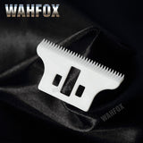 WAHFOX 2PCS/SET Hair Clipper Blades Replacement Ceramic  Blade For 8081 WAHL Detailer T-WIDE Trimmer Blade 32 Teeth With Box