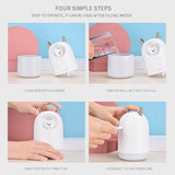 saengQ Electric Humidifier Aroma Air Diffuser Ultrasonic Air Humidifier Essential Oil USB Diffuser Cool Mist Maker For Home