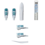 Oral B Toothbrush Heads Replaceable Compatible for Cross Action Electric Toothbrush Gum Care 2 Heads=1 Pack Dual Clean