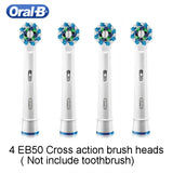 Oral B 3D Electric Toothbrush PRO600 Oral Hygiene Electric Rechargeable Tooth brush Heads Deep Clean 3D White Teeth Brush Head