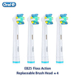 Oral B Vitality Electric Toothbrush Rechargeable Teeth Brush Heads 3D White 2 Minutes Timer + 4 Gift Replace Head Free Shipping